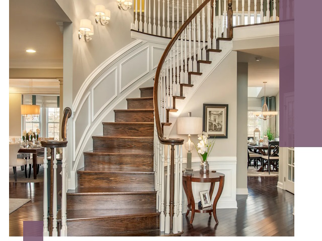 Изготовление лестниц под ключ в Ленинске-Кузнецком — металлокаркас и отделка