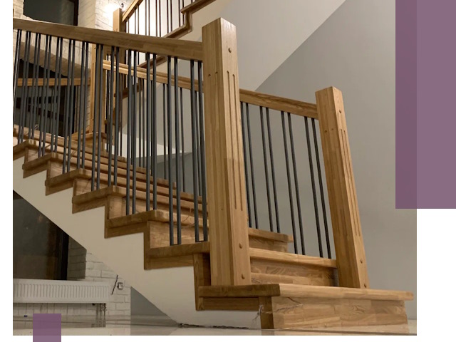 Реставрация деревянных и металлических лестниц в Ленинске-Кузнецком