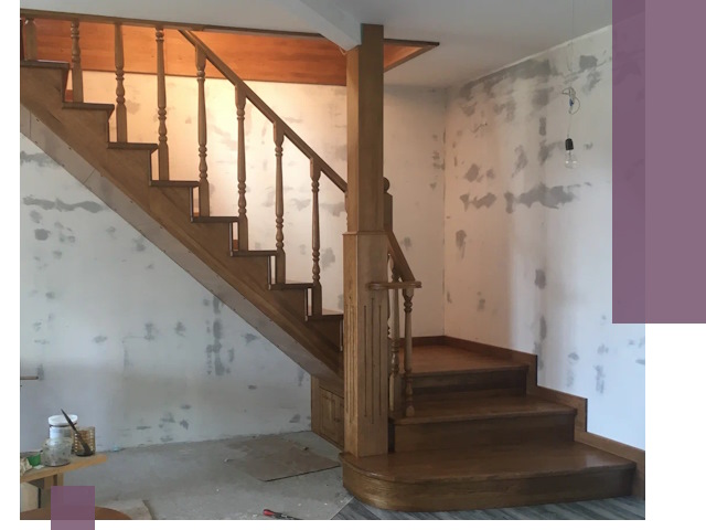 Ремонт деревянных лестниц в Ленинске-Кузнецком: быстро и качественно