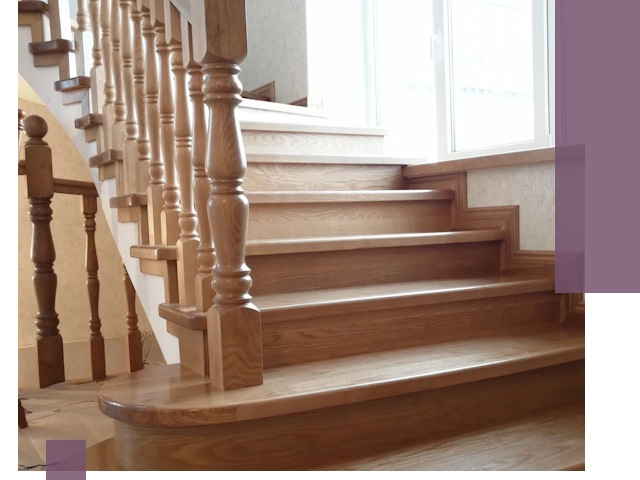 Реставрация деревянных лестниц в Ленинске-Кузнецком — качественно и быстро