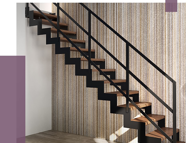 Изготовление металлических лестниц в Ленинске-Кузнецком от 48550 руб. | ПРОЛЁТ-Лнн