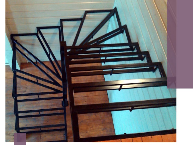 Изготовление металлических лестниц любой сложности в Ленинске-Кузнецком