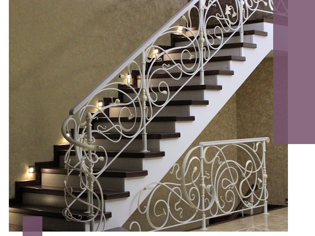 Кованые лестницы под ключ в Ленинске-Кузнецком — изготовление и монтаж