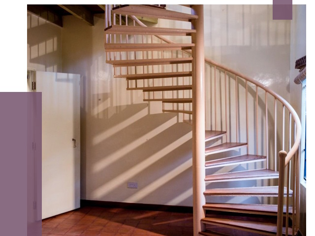 Изготовление винтовых лестниц на заказ в Ленинске-Кузнецком от 76146 руб. | ПРОЛЁТ-Лнн