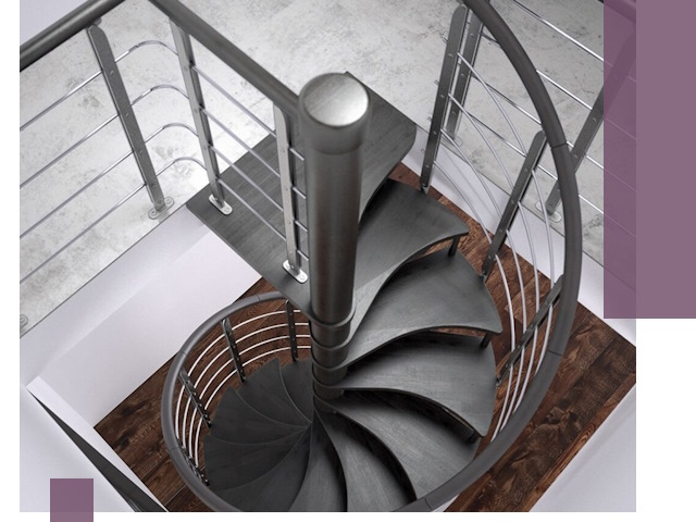 Демонтаж винтовых лестниц в Ленинске-Кузнецком — быстро и безопасно