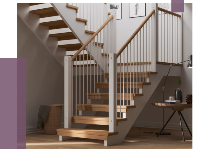 Маршевые лестницы в Ленинске-Кузнецком от 38073 руб. — монтаж | ПРОЛЁТ-Лнн