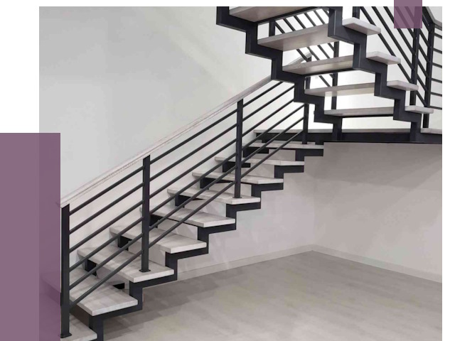Лестницы на металлокаркасе под ключ в Ленинске-Кузнецком от 12776 руб. | ПРОЛЁТ-Лнн