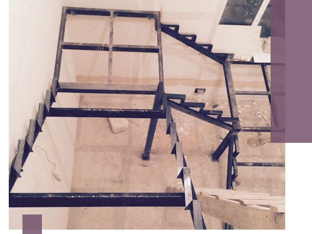 Монтаж лестниц на металлокаркасе в Ленинске-Кузнецком быстро и качественно