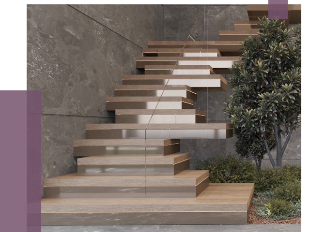 Современные лестницы в Ленинске-Кузнецком от 13798 руб. | ПРОЛЁТ-Лнн