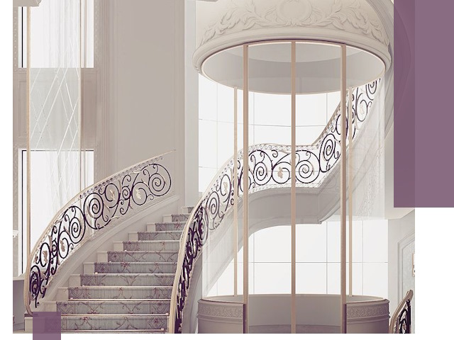 Элитные лестницы на заказ высокого класса в Ленинске-Кузнецком