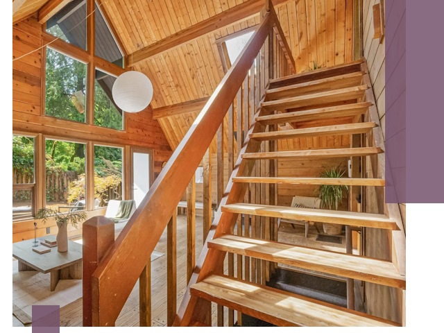 Лестницы для дачи под ключ в Ленинске-Кузнецком — изготовление и монтаж