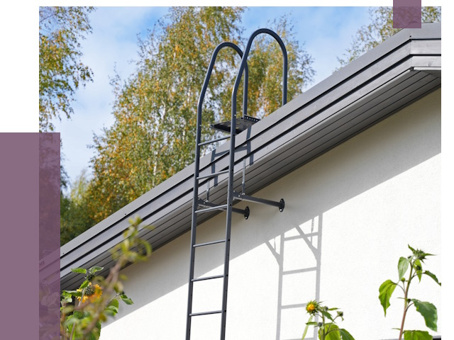 Лестницы на крышу в Ленинске-Кузнецком от 19113 руб. — монтаж и монтаж ПРОЛЁТ-Лнн