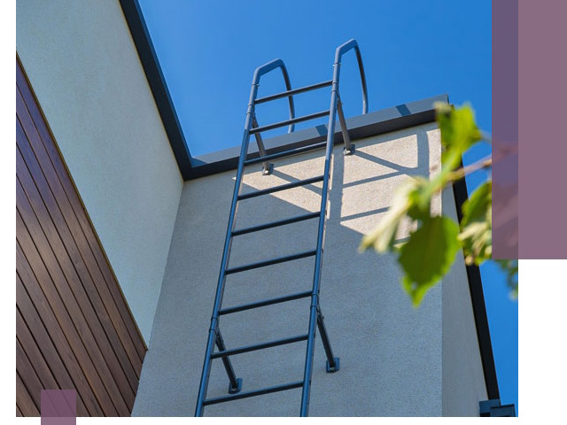 Лестницы на крышу в Ленинске-Кузнецком — изготовление, монтаж, демонтаж