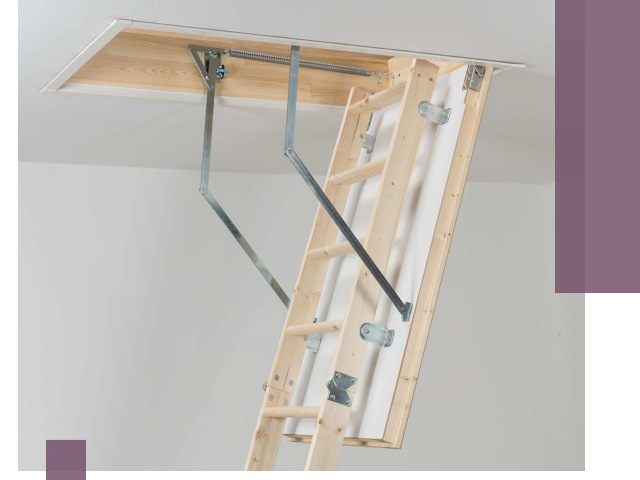 Установка чердачной лестницы под ключ в Ленинске-Кузнецком