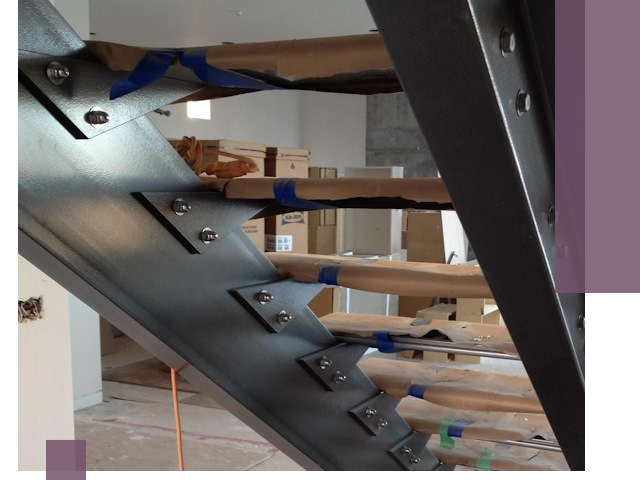 Усиление лестничных конструкций и усиление опор в Ленинске-Кузнецком