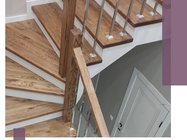 Обшивка металлических лестниц под ключ в Ленинске-Кузнецком