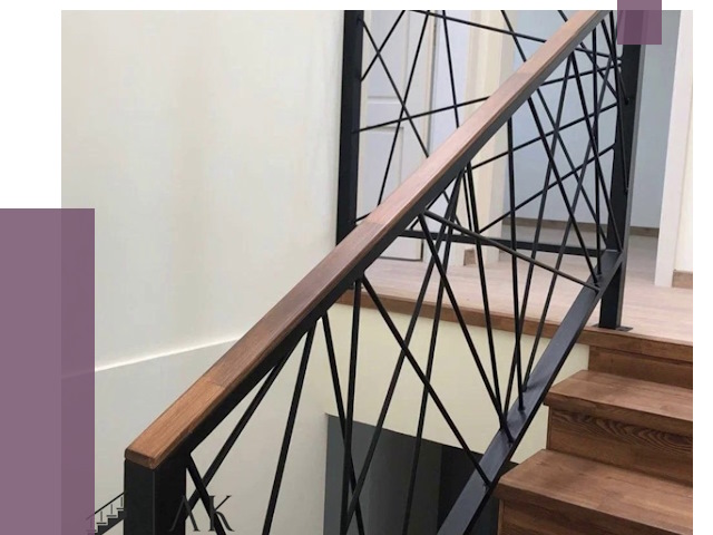 Перила и ограждения в Ленинске-Кузнецком от 7666 руб. под ключ | ПРОЛЁТ-Лнн