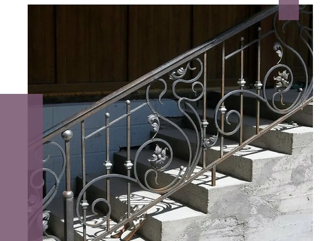 Кованые перила в Ленинске-Кузнецком от 8688 руб. под ключ — качество от ПРОЛЁТ-Лнн