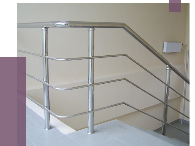 Алюминиевые перила в Ленинске-Кузнецком от 6337 руб. под ключ | ПРОЛЁТ-Лнн