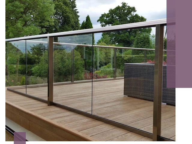 Алюминиевые перила на заказ в Ленинске-Кузнецком — монтаж и гарантия