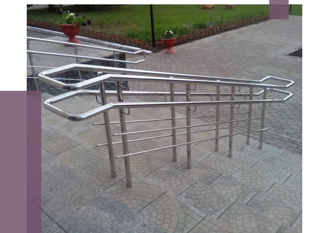 Перила для инвалидов в Ленинске-Кузнецком от 7584 руб. под ключ | ПРОЛЁТ-Лнн