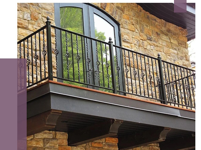 Балконные ограждения в Ленинске-Кузнецком от 8023 руб. — купить | ПРОЛЁТ-Лнн