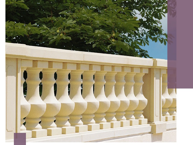 Установка балюстрады в Ленинске-Кузнецком: изготовление и монтаж под ключ