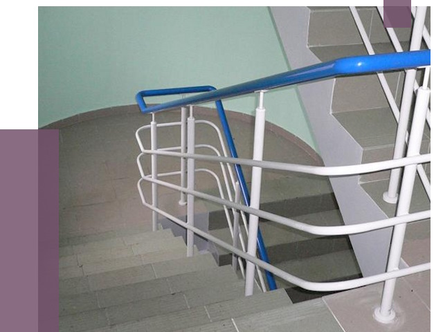 Перила в подъезде в Ленинске-Кузнецком — установка и замена от 7410 руб. | ПРОЛЁТ-Лнн