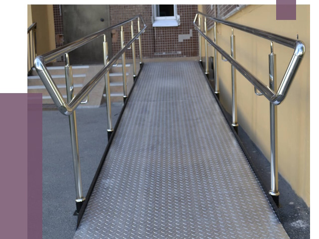 Пандусы в Ленинске-Кузнецком от 12265 руб. — установка для инвалидов | ПРОЛЁТ-Лнн