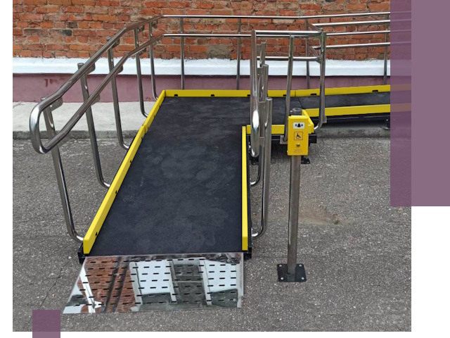 Изготовление наклонных пандусов для инвалидов в Ленинске-Кузнецком