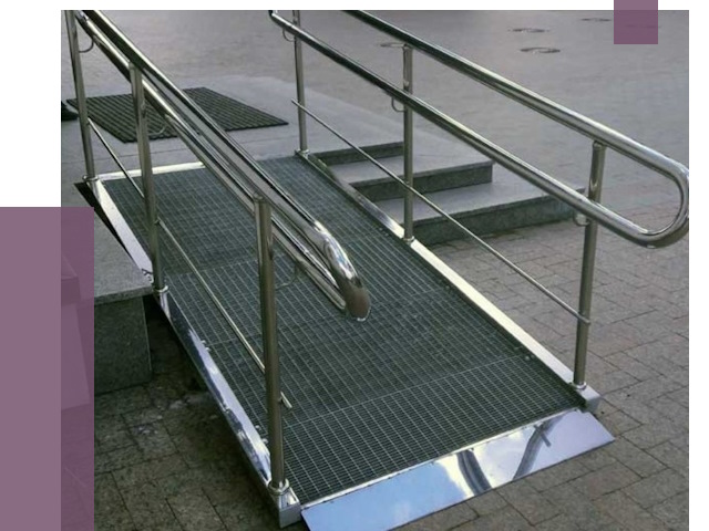 Монтаж пандусов для инвалидов в Ленинске-Кузнецком от 8606 руб. под ключ | ПРОЛЁТ-Лнн