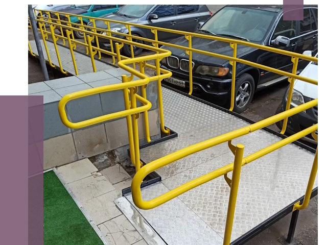 Стационарные пандусы в Ленинске-Кузнецком от 12265 руб. | ПРОЛЁТ-Лнн