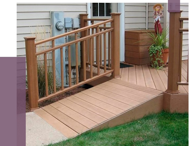 Пандус на крыльцо в Ленинске-Кузнецком под ключ от 7768 руб.