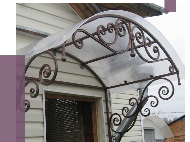 Изготовление козырьков в Ленинске-Кузнецком от 7359 руб. — заказать | ПРОЛЁТ-Лнн