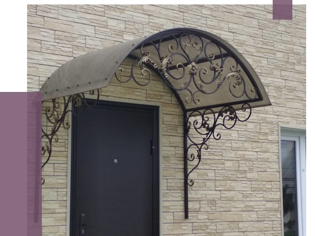 Ремонт козырьков в Ленинске-Кузнецком от 7410 руб. | ПРОЛЁТ-Лнн