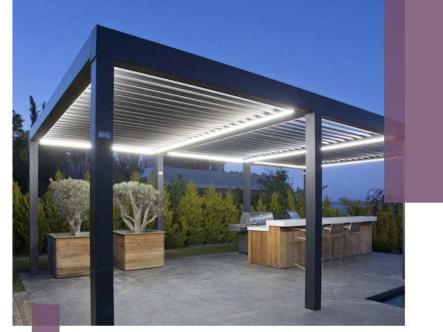 Навесы отдельно стоящие под ключ в Ленинске-Кузнецком из металла и поликарбоната