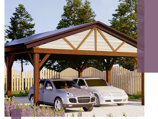 Навесы для автомобиля в Ленинске-Кузнецком — изготовление и монтаж