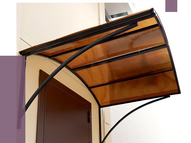 Недорогие козырьки в Ленинске-Кузнецком от 7584 руб.  | ПРОЛЁТ-Лнн