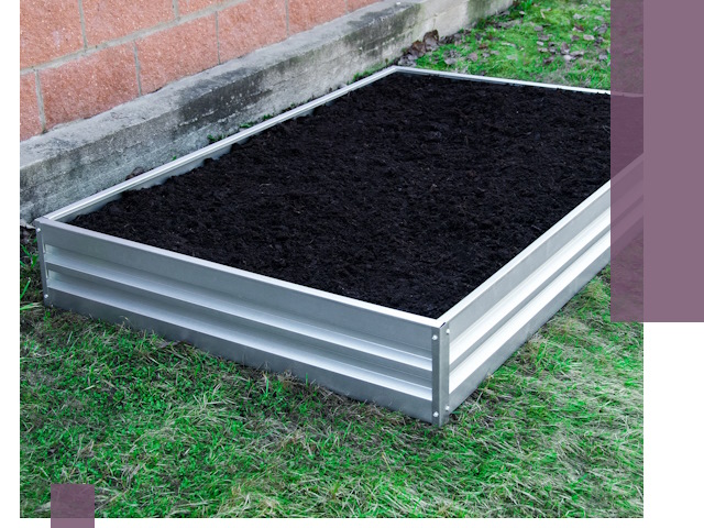 Металлические бордюры для грядок в Ленинске-Кузнецком: прочность и аккуратность