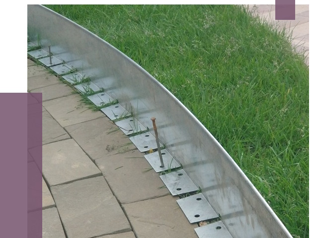 Металлические бордюры для тротуаров в Ленинске-Кузнецком от 8688 руб.