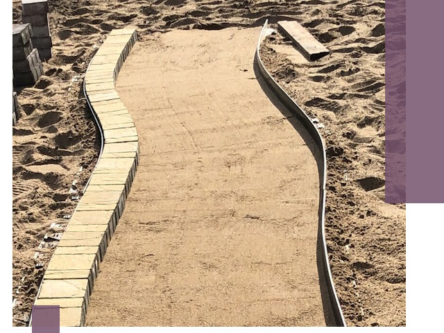 Металлические бордюры для тротуаров в Ленинске-Кузнецком — прочные и долговечные