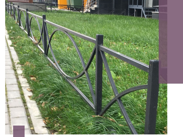 Газонные ограждения из металла в Ленинске-Кузнецком — монтаж и продажа