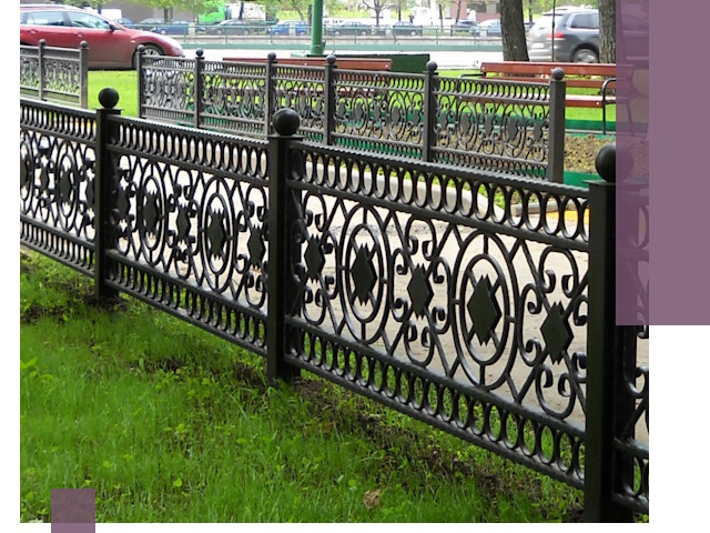 Секционные газонные ограждения под ключ в Ленинске-Кузнецком