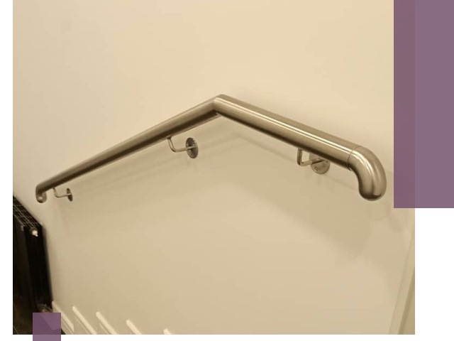 Изготовление пристенных поручней в Ленинске-Кузнецком под ключ за сроки