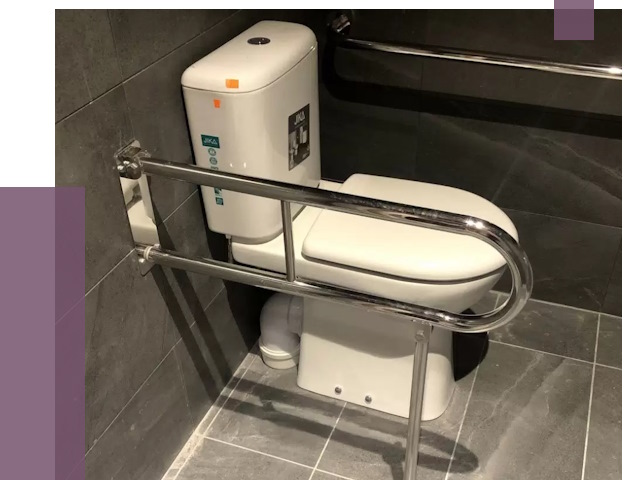 Поручни для санузлов в Ленинске-Кузнецком от 4293 руб.  | ПРОЛЁТ-Лнн