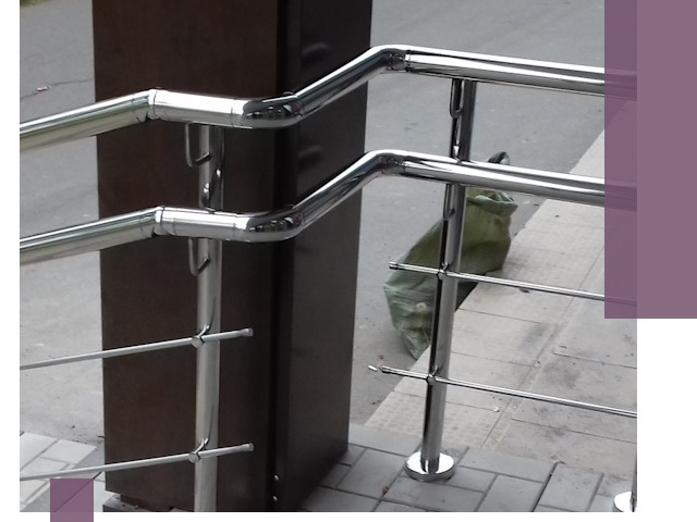 Монтаж поручней из нержавеющей стали в Ленинске-Кузнецком качественно и быстро